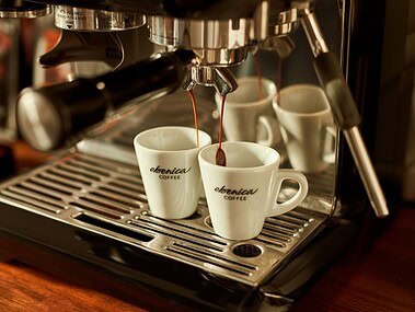 dve espresso šalky EBENICA COFFEE