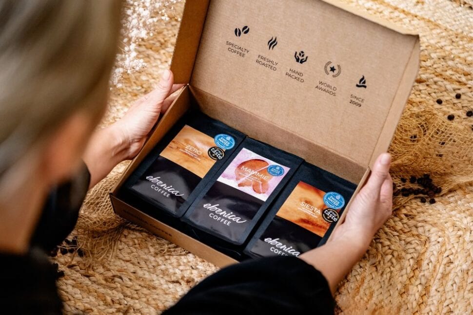 Degustačný balíček Bezkofeínové kávy