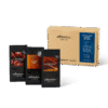 Degustačný balíček Klasické kávy od EBENICA COFFEE s kávami v popredí