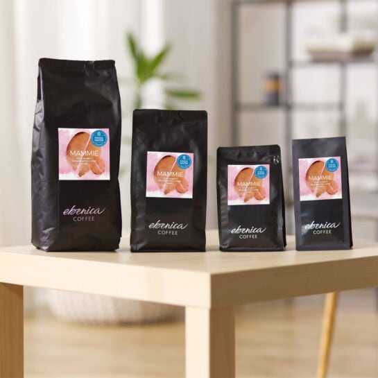 rôzne gramáže kávy Mammie