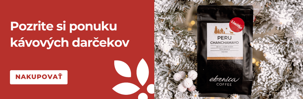 banner kávové darčeky