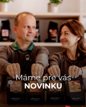 Máme NOVINKU a chceme vám ju ukázať – kávy EBENICA&hellip;